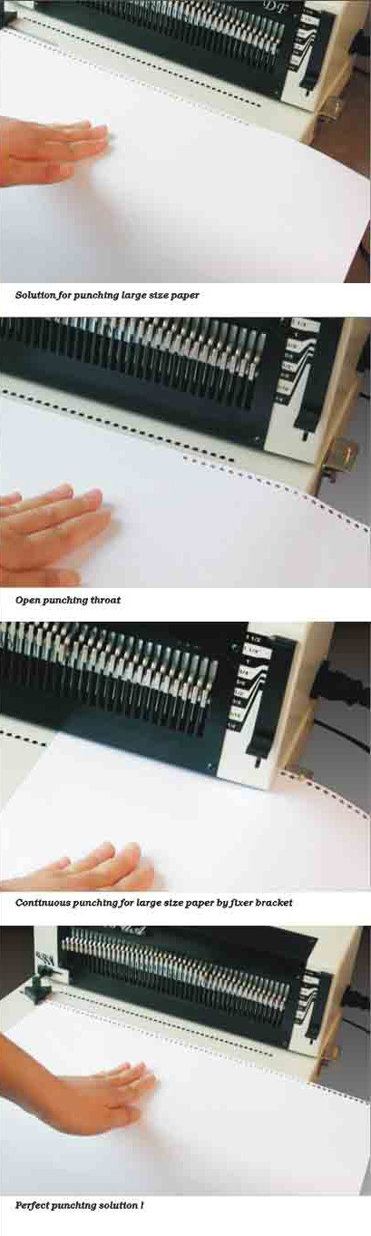 Electric Heavy Duty Spiral Binding Machine