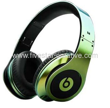 Beats by Dr Dre Noise Cancellation Headphones in green