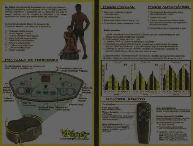 BIO SHAKER/Bio Shaker El Original Usado Excelente Estado En Caja
