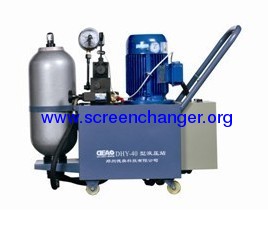 Automatic screen changer-plate screen changer