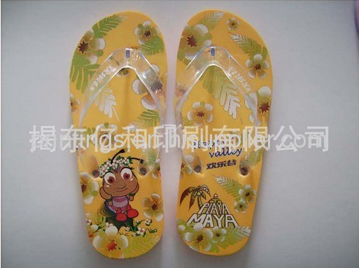 EVA beach slippers Heat Transfer Films new style good quality