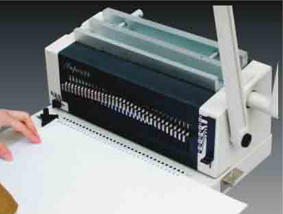 Legal Size Electric Double Wire Binding Machine