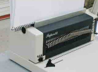 Legal Size Electric Double Wire Binding Machine