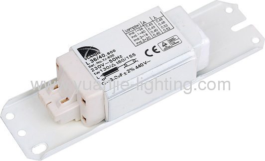 copper wire 36w/40w magnetic ballast for T8 fluorescent lamp