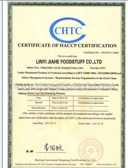 HACCP KOSHER FDA Certified dehydrated garlic powder