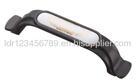 Shenzhen ceramic handle/Zinc alloy furniture handle