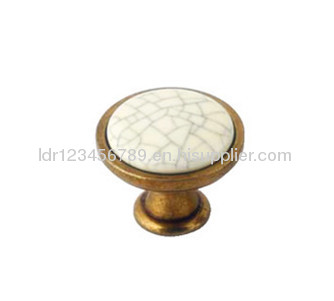 High quality ceramic handle/Zinc alloy cabinet handle