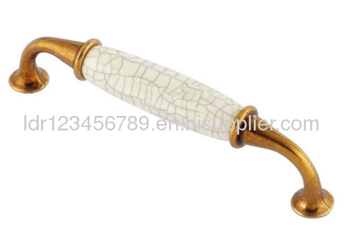 High quality ceramic handle/Zinc alloy cabinet handle