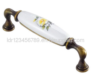 Latest ceramic handles/zinc alloy cupboard handles