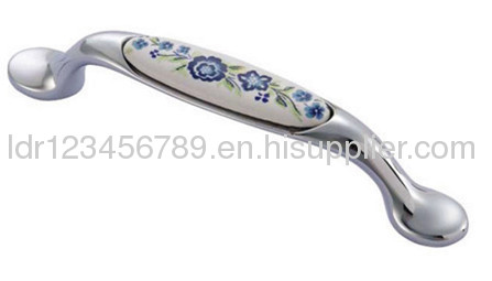 Popular ceramic handles/zinc alloy cupboard handles