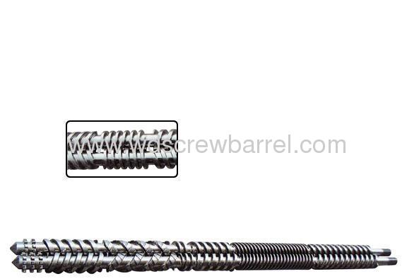 Harden Parallel Twin Screw for extrusion processing