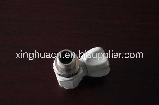 2013 hot sale grey male Straight radiator Valves 20*1/2