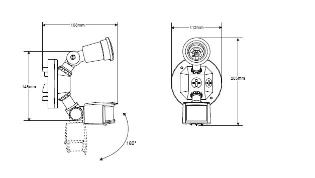 Infrared Sensor Lamp PD-PIR61F