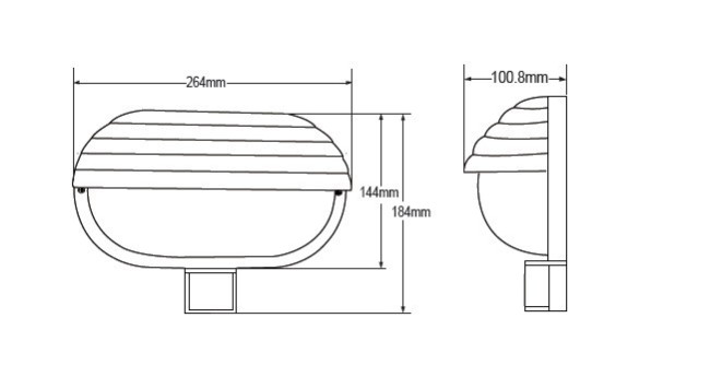 Infrared Motion Sensor Lamp