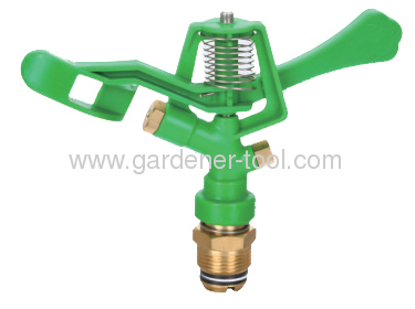 Plastic Irrigation Sprinkler Head With 3/4brass bearing sleeve