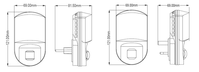 Infrared Motion Sensor Lamps PD-PIR2025