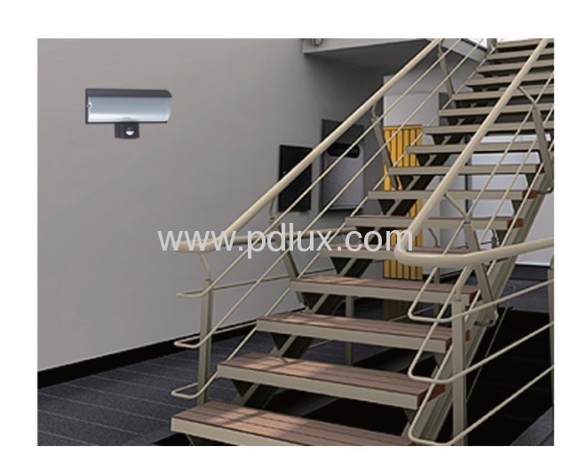 Infrared Motion Sensor Bunker Lamp