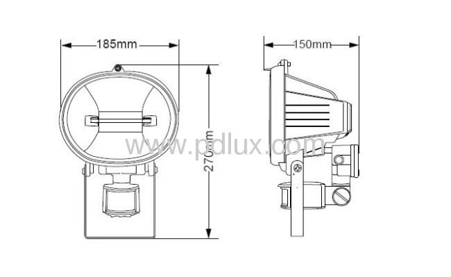 Infrared Sensor Lamp PD-500D