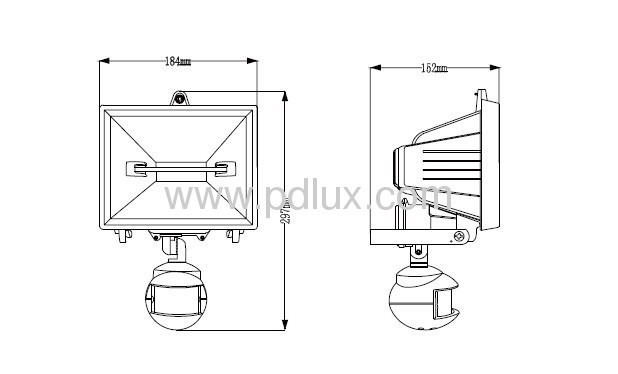 Infrared Sensor Lamp PD-65L