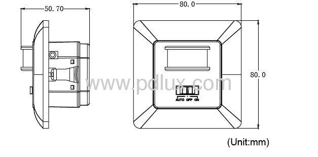 Infrared motion sensor PD-PIR221-V2