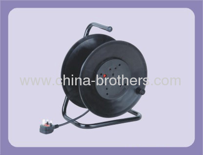 40M 50M UK Extension Cable Reel With 4 Outlet Sockets