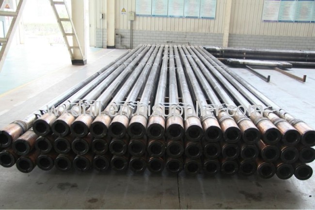 Integral drill rod spiral pipe for water well