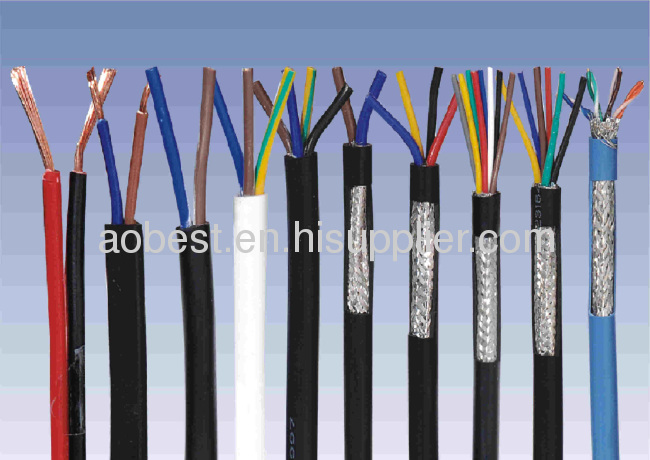 Steel wire screen xlpe insulated control cable