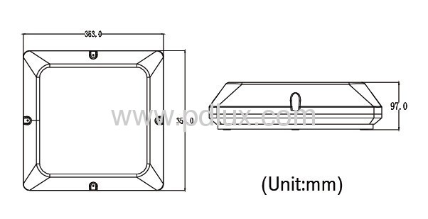 Microwave Sensor Lamp PD-LED2002