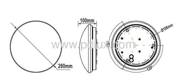 Microwave Sensor Lamp PD-IN2007-K