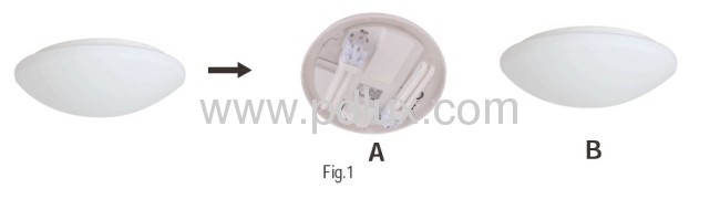 Microwave Sensor Lamp PD-IN2007