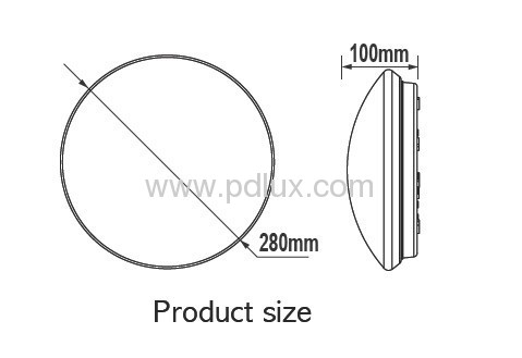 Microwave Sensor Lamp PD-IN2006