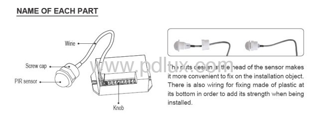 Infrared Sensor PD-PIR 115