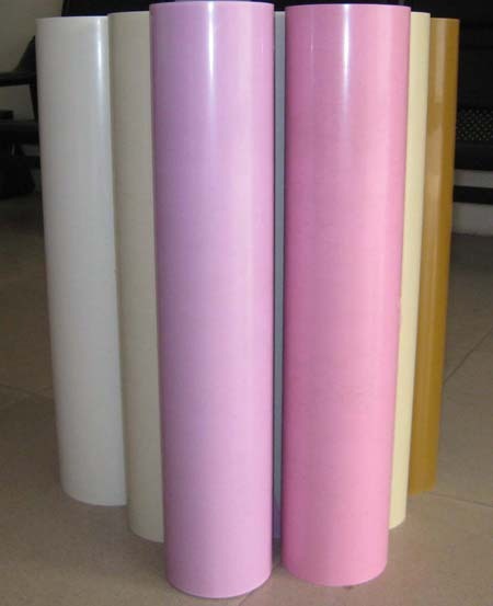 emboss, print and flock sheet roll