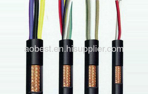 Copper conductor XLPE insulated PVC sheathed control cable KYJV