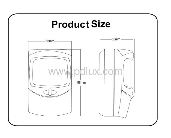 MINI sensor alarm 6