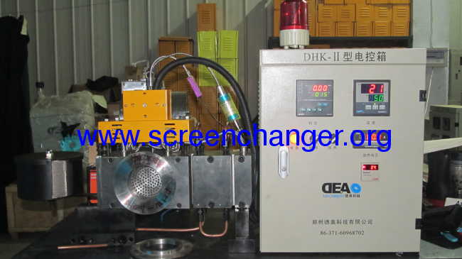 automatic screen changer for plastic machinery