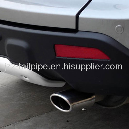 Universal stainless steel bluing car tail pipe