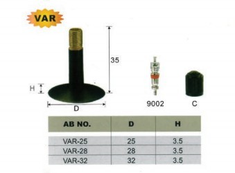 Tube Valves for Bicycle 
