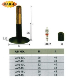 Tube Valves for Bicycle 