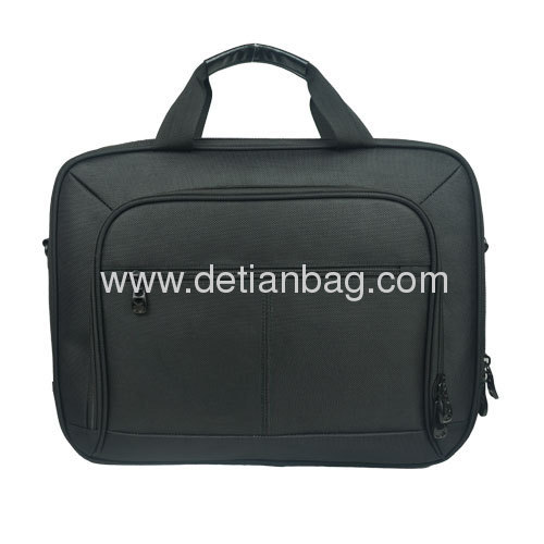 best black designer nylon fabric 15.6 inch laptop bags for men