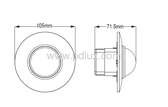 Infrared Sensor used for detecting motion 200A