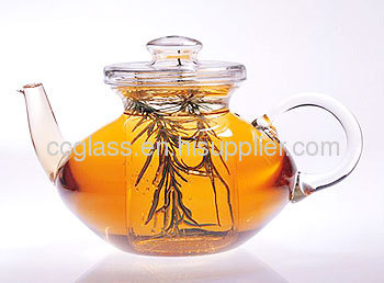 Heat Resistant Borosilicate Glass Teapots