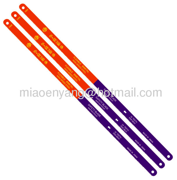 hacksaw blade, flexible hacksaw blade,double teeth hacksaw blade,Bi-metal hacksaw blade