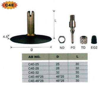 Bicycle & Motorcycle Tube Valves 