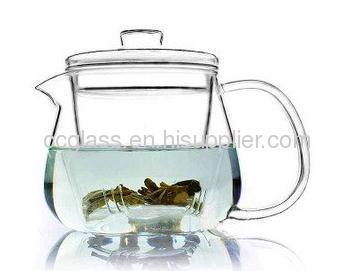 Heat Resistant Borosilicate Glass Teapots