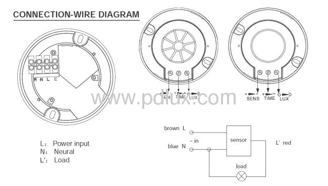 Infrared Sensor used for detecting motion 102-A