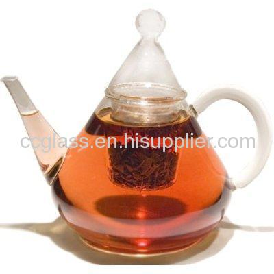 Heat Resistant Borosilicate Glass Teapots