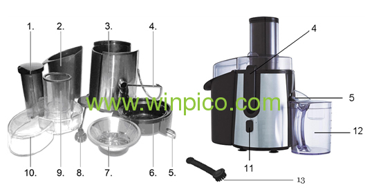 2013 new style Juicer extractor