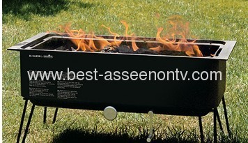Thickening stainless steel BBQ grill outdoor portable bbq charcoal bbq box household carbon stove barbecue supplies