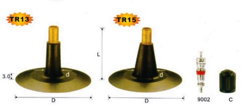 Passenger Car & Light Truck Tube Valves